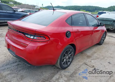 2013 Dodge Dart Sxt from USA, damaged, VIN 1C3CDFBA1DD295235